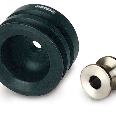 Moroso Ford 351-400 Cleveland/Boss 302 (4 Bolt) Crankshaft Pulley - Double Groove - Billet Aluminum