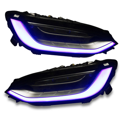 ORACLE Lighting 16-21 Tesla Model X Dynamic ColorSHIFT Headlight & Fog Light DRL  Kit