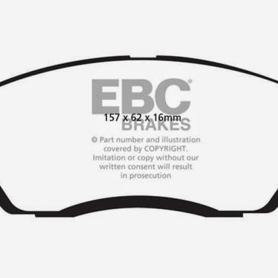EBC 2017-2018 Hyundai Santa Fe (DM) 3.3L Ultimax2 Front Brake Pads