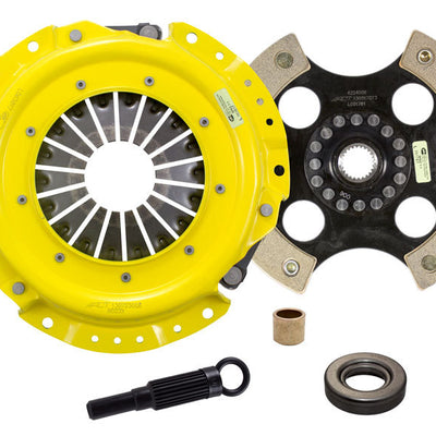 ACT 1991 Nissan 240SX XT/Race Rigid 4 Pad Clutch Kit