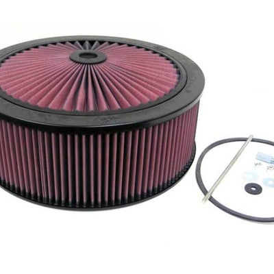 K&N X-Stream Top Assembly 12in ID 7.313in Neck Flange 5in Height - Red Filter