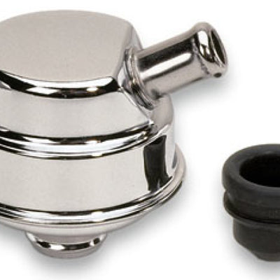 Moroso Oil Separator/Breather - 3/4in Hose - Chrome