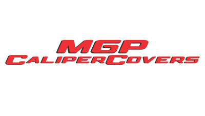 MGP 4 Caliper Covers Engraved Front & Rear MGP Yellow Finish Black Char 2004 Volkswagen Golf