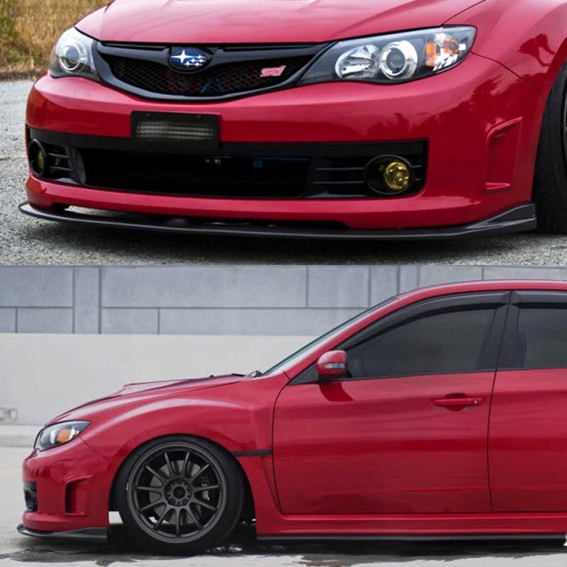 2008-2010 Subaru WRX STi CS-Style Front Lip - HoneyComb Motorsports