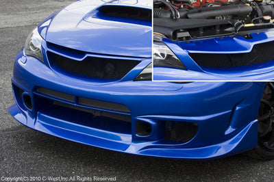 C-West Front Bumper - 08'+ Subaru STi (GRB)