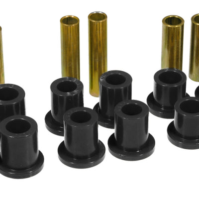 Prothane 73-79 Ford F350 2wd Rear Leaf Spring Bushings - Black