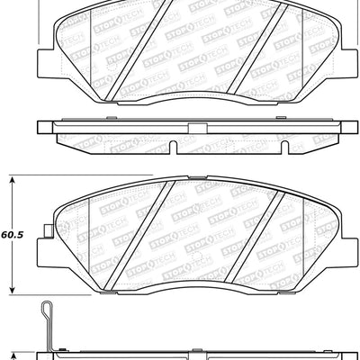 StopTech Street Brake Pads