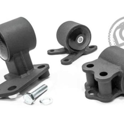 Innovative 92-95 Civic B/D Series Black Steel Mounts 60A Bushings (Auto to Manual Hydro 3 Bolt)