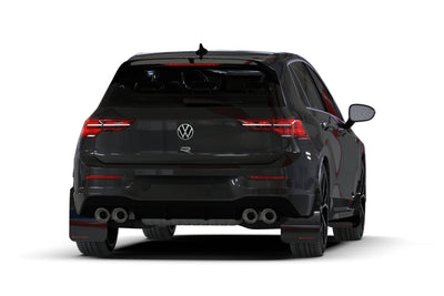 Rally Armor 22-25 VW MK8 Golf GTI/R Black UR Mud Flap w/Gray Logo