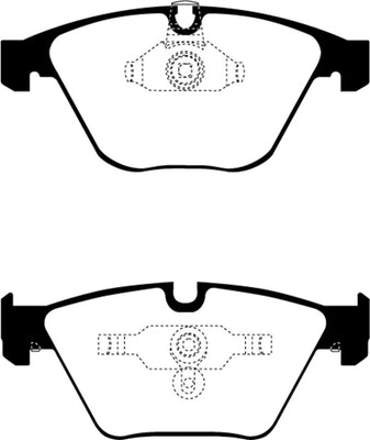 EBC 08-10 BMW M3 4.0 (E90) Yellowstuff Front Brake Pads