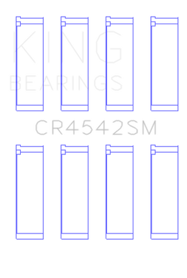 King Honda K-Series (Except A3) 16v 2.0L/2.3L/2.4L Connecting Rod Bearing Set (Set of 4)