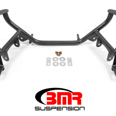 BMR 96-04 New Edge Mustang K-Member Coilover Version / Motor Plate Version - Black Hammertone