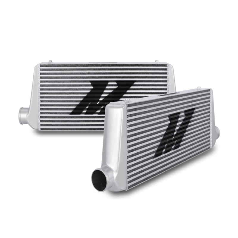 Mishimoto Universal Silver R Line Intercooler Overall Size: 31x12x4 Core Size: 24x12x4 Inlet /Outlet
