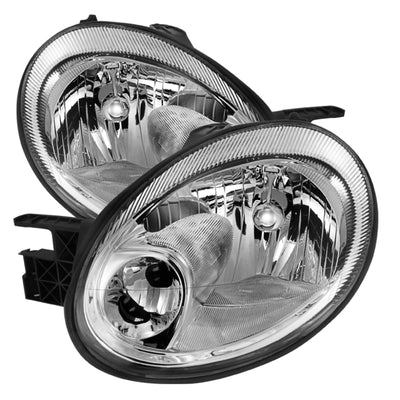 xTune Dodge Neon 03-05 / Plymouth Neon 03-05 Crystal Headlights Chrome HD-JH-DN03-C