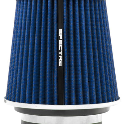 Spectre Adjustable Conical Air Filter 5-1/2in. Tall (Fits 3in. / 3-1/2in. / 4in. Tubes) - Blue