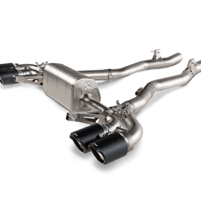 Akrapovic 2020 BMW M8/M8 Competition (F91/F92) w/OPF/GPF Slip-On Line (Titanium) w/Carbon Tips
