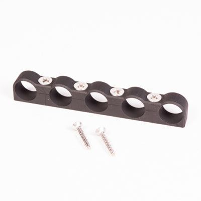 Radium Engineering Hose Separator Clamp - 5 Way