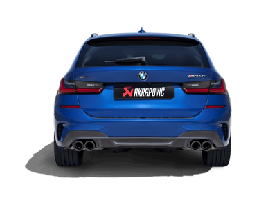 Akrapovic 20-22 BMW M340i (G20, G21) Slip-On Line (Titanium) (Requires BMW Part #18308686640)
