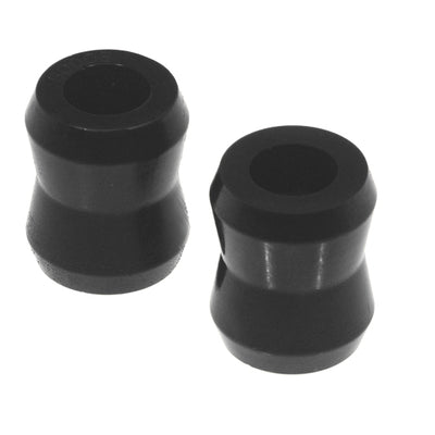 Prothane Universal Shock Bushings - Hourglass - 5/8 ID - Black