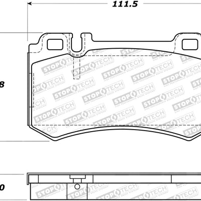 StopTech Street Brake Pads