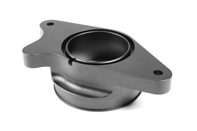 PERRIN 22-24 Subaru WRX / 20-25 LGT &amp; OBXT Turbo Inlet Hose w/Turbo Adapter Flange (Short) - Red