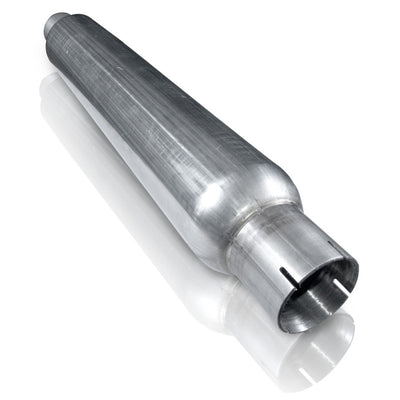 Stainless Works 2.25in SMOOTH TUBE MUFFLER (MILL FINISH)