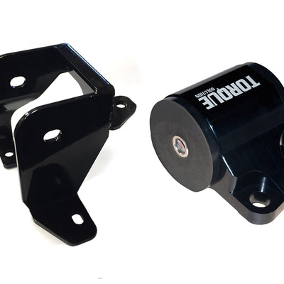 Torque Solution Billet Aluminum Left Engine Mount (2 Bolt): 96-00 Honda Civic EK B/D-Series
