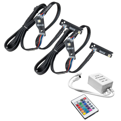 Oracle 15-21 Nissan GT-R Lightning Bolt Headlight DRL RGB+W w/ Simple Controller