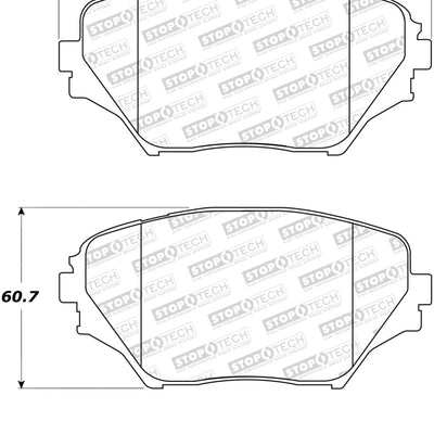 StopTech Street Brake Pads