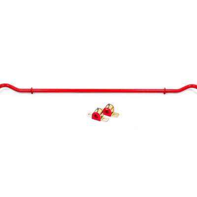 BMR 08-19 Dodge Challenger Rear Hollow 25mm Non-Adjustable Sway Bar Kit - Red