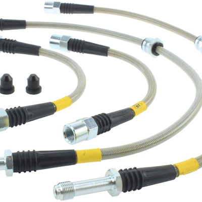 StopTech 96-2000 BMW 328I / 328IS Stainless Steel Rear Brake Lines