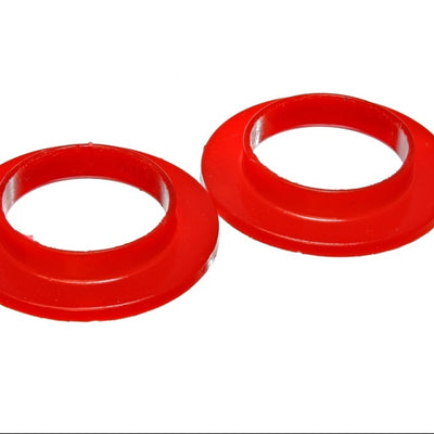 Energy Suspension Universal 2 3/16in ID 3 1/2in OD 11/16in H Red Coil Spring Isolators (2 per set)