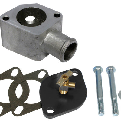 Moroso Chevrolet Waterneck Bleeder Kit - Cast Aluminum