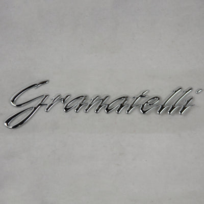 Granatelli Logo Domed Decal - Chrome