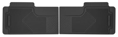 Husky Liners 80-12 Ford F-150/00-05 Ford Excursion Heavy Duty Black 2nd Row Floor Mats
