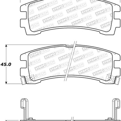 StopTech Street Brake Pads