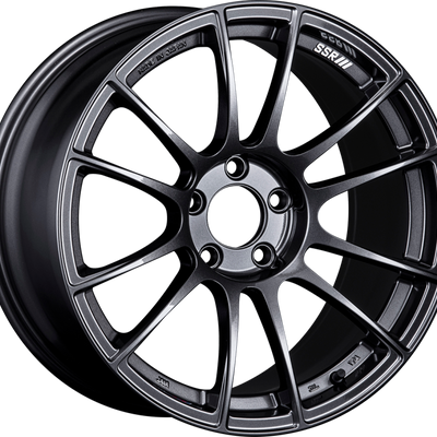 SSR GTX04 18x9.5 5x114.3 40mm Offset Dark Gunmetal Wheel