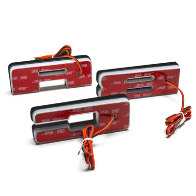 ORACLE Lighting Universal Illuminated LED Letter Badges - Matte Blk Surface Finish - T