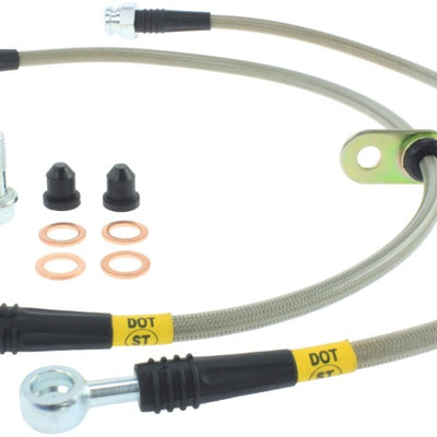 StopTech 09 Acura TSX / 08 Honda EX/EX-L / 09 Accord Coupe & Sedan Stainless Steel Front Brake Lines