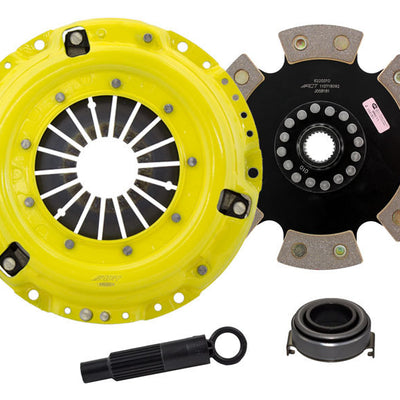 ACT 1990 Honda Prelude XT/Race Rigid 6 Pad Clutch Kit
