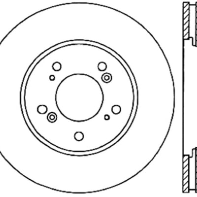 Stoptech 05-10 Honda Odyssey Front Cryo Rotor
