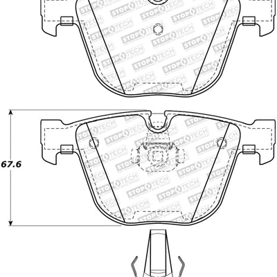 StopTech Street Brake Pads