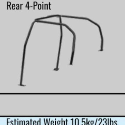 Cusco 08-13 Mitsubishi Evo 10 CZ4A Roll Cage 4 point Chromoly 4 Passengers