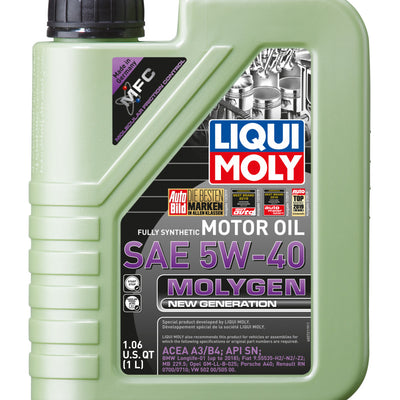 LIQUI MOLY 1L Molygen New Generation Motor Oil SAE 5W40