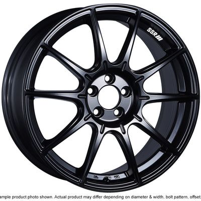 SSR GTX01 17x8 5x114.3 45mm Offset Flat Black Wheel