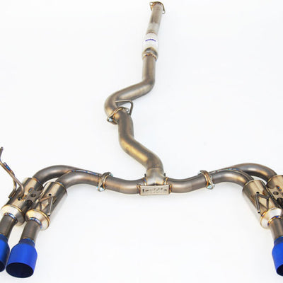 Invidia 2015+ WRX/STi Gemini 80mm Full Titanium Quad 101mm Tip Cat-Back Exhaust