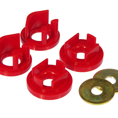 Prothane Subaru Diff Insert Bushings - Red