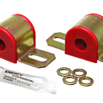 Energy Suspension Universal Red 3/4in / 19mm Non-Greaseable Sway Bar Bushings
