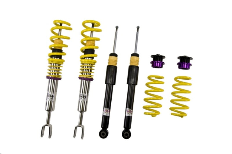 KW Coilover Kit V1 Audi A4 (8D/B5) Sedan + Avant; FWD; all engines VIN# up to 8D*X199999