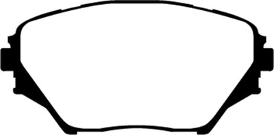 EBC 01-03 Toyota RAV 4 2.0 Greenstuff Front Brake Pads